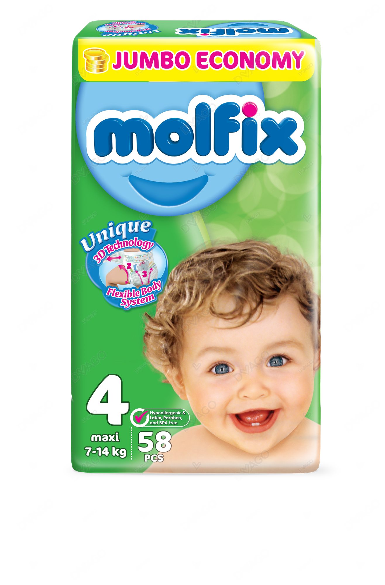 MOLFIX JUMBO PACK MAXI 58S