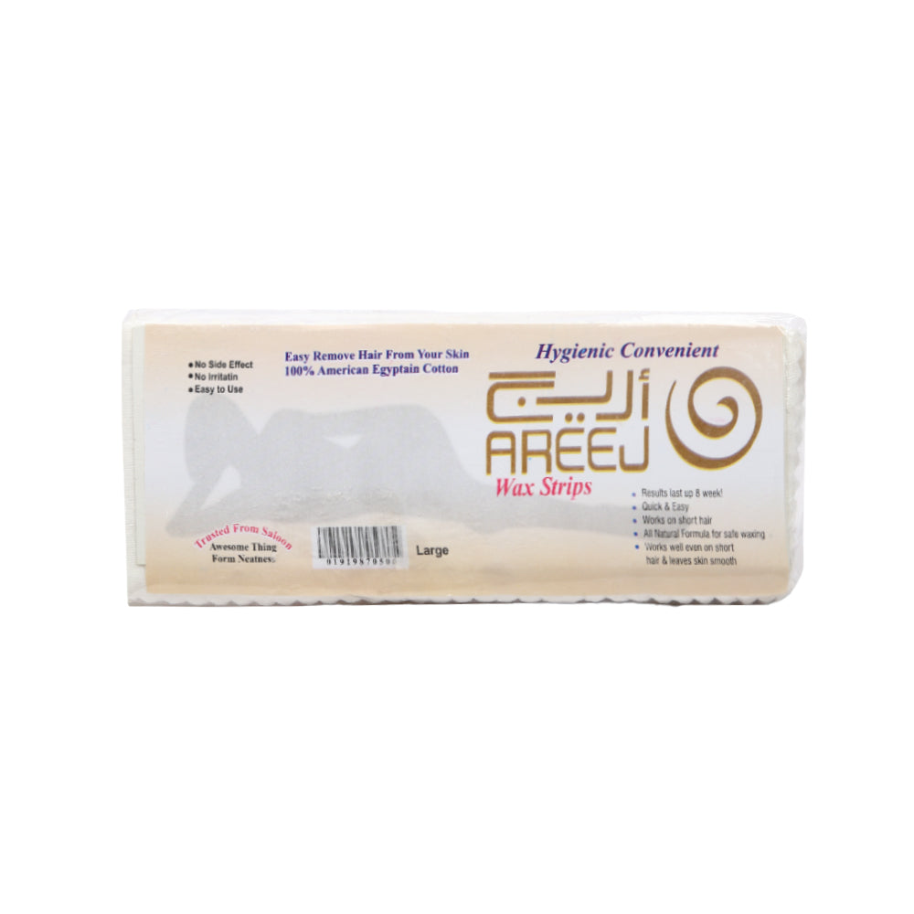 AREEJ COTTON WAX STRIPS 100PC Default Title - MamasJan skincare