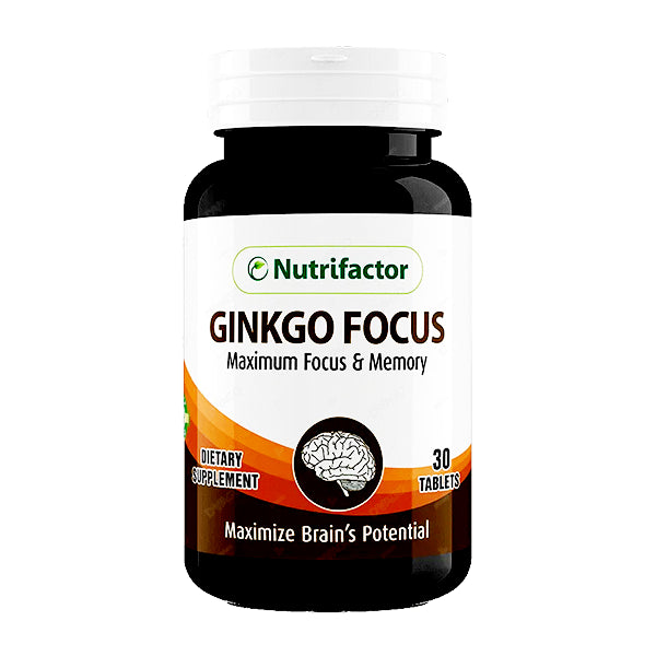 Nutrifactor Ginkgo Focus Tablets  (1 Bottle = 30 Tablets)
