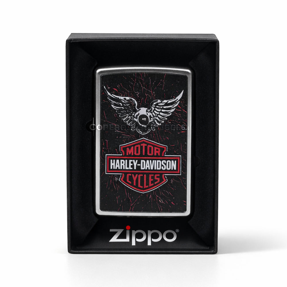 ZIPPO LIGHTER 169 BLACK IMPERIAL FILIGREE Default Title - MamasJan Tobacco Shop