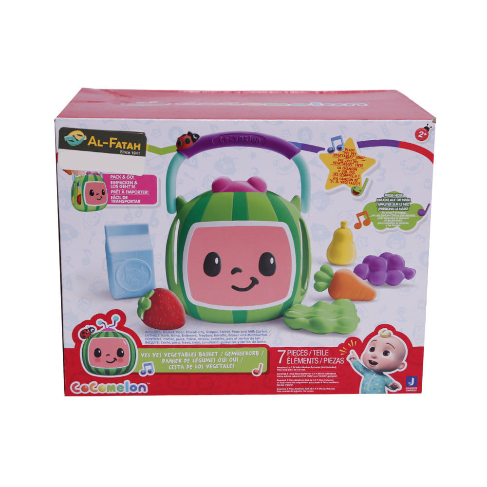 CMW0107 COCOMELON VEGETABLE BASKET D Default Title - MamasJan Toys