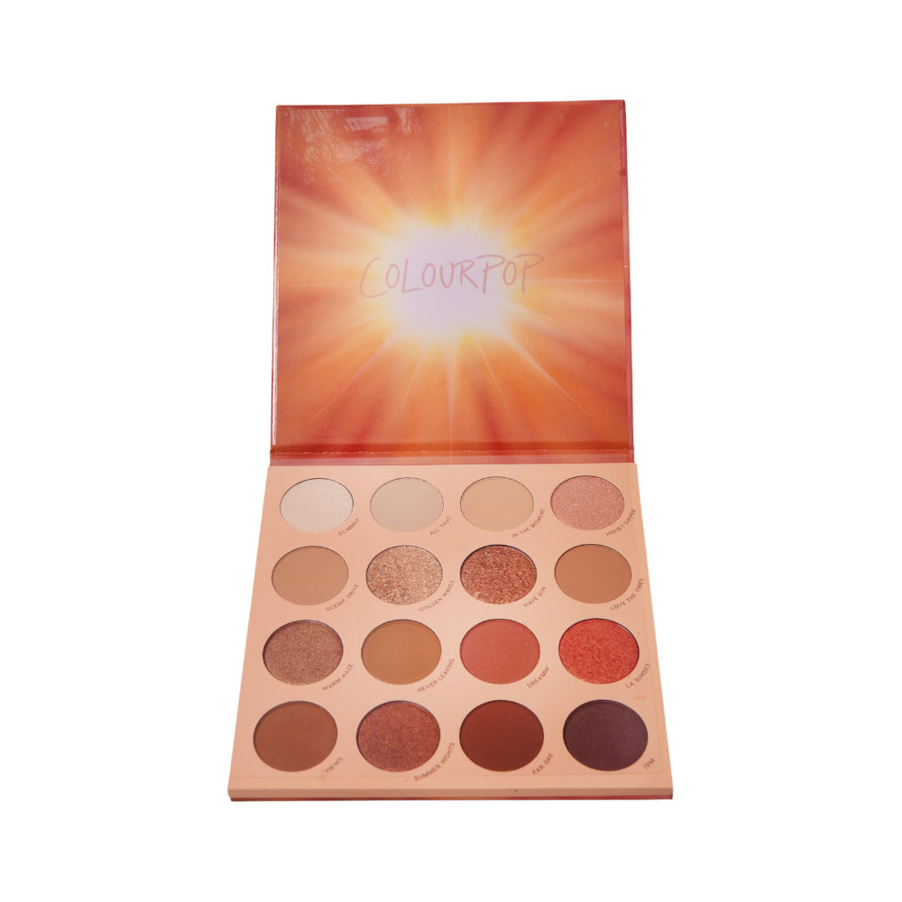 COLOURPOP BY GOLDEN HOUR 16PC EYESHADOW PALETTE 19G Default Title - MamasJan Makeup