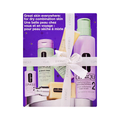 CLINIQUE GREAT SKIN EVERY WHERE SKIN CARE SET Default Title - MamasJan Makeup