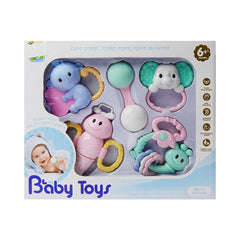 6805-3 BABY RATTLE 5PC SET A.I Default Title - MamasJan Toys