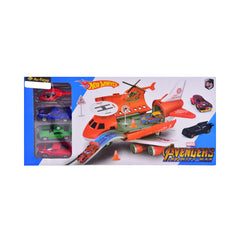 3788-198 HOT WHEEL AVENGERS AIRCRAFT WITH DINKEYS A.I Default Title - MamasJan Toys