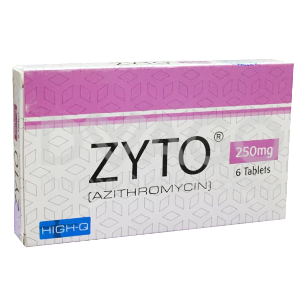 Zyto Tablets 250mg (1 Box = 1 Strip)(1 Strip = 6 Tablets)