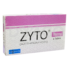 Zyto Tablets 250mg (1 Box = 1 Strip)(1 Strip = 6 Tablets)