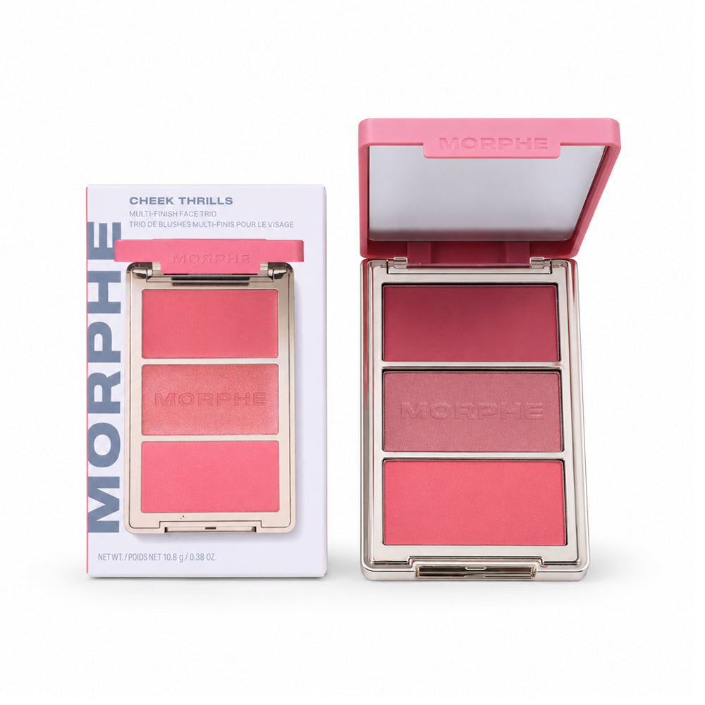 MORPHIE CHEEK THRILLS FACE TRIO MAUVE FROID 10.8G Default Title - MamasJan Makeup