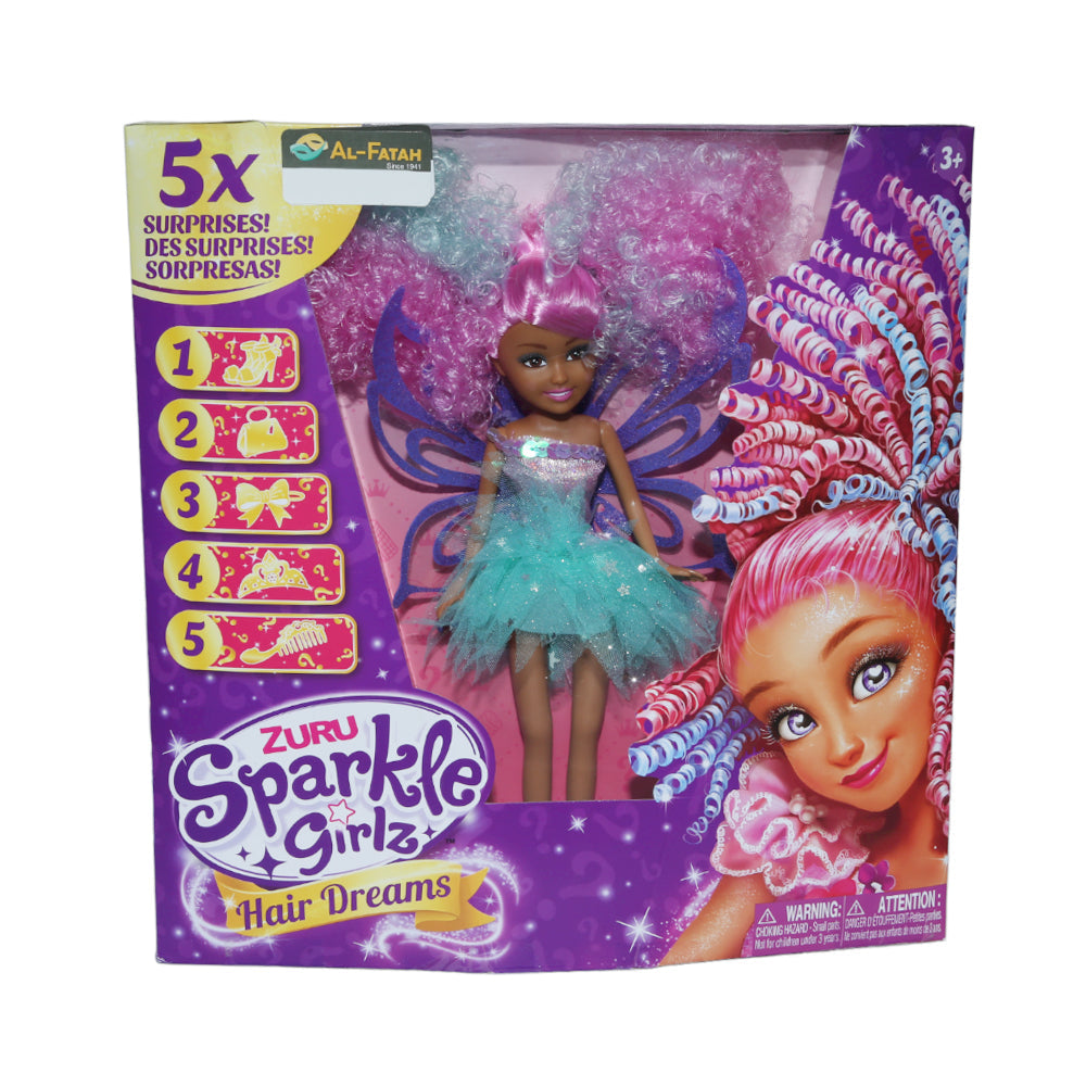 100313B ZURU SPARKLE HAIR DOLL SET (3+ YEAR) AKDM Default Title - MamasJan Toys