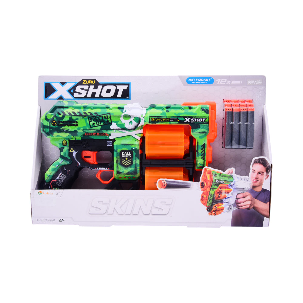 36517 X-SHOT SKINS CAMO GUN Default Title - MamasJan Toys