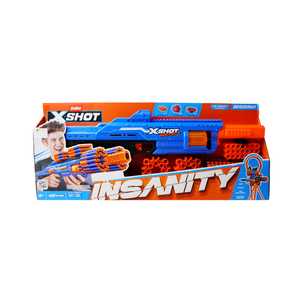 36610 X-SHOT INSANITY-BERZERKO GUN Default Title - MamasJan Toys