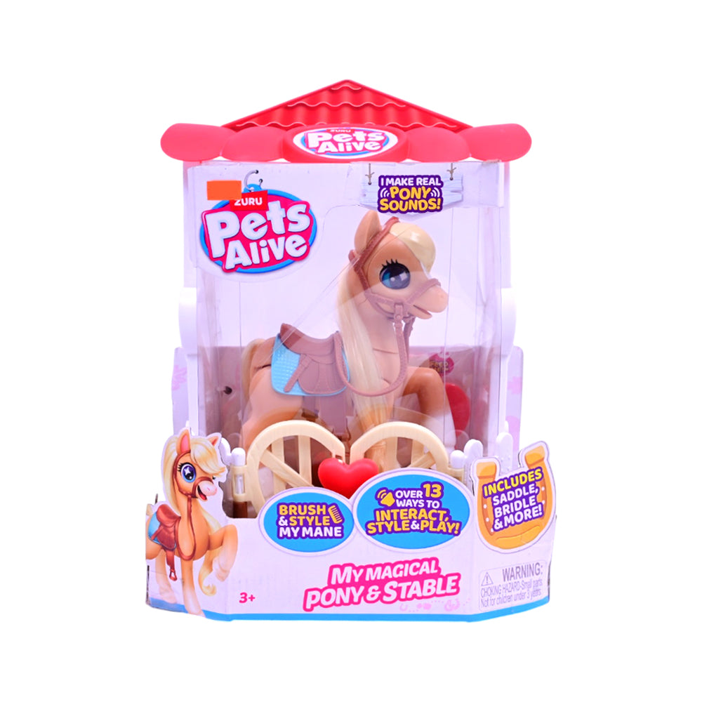 9546 ZURU PET ALIVE PONY N UNICORN A.I Default Title - MamasJan Toys