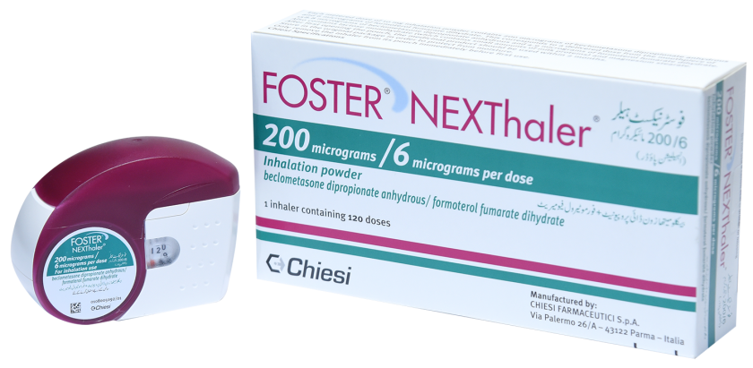 Foster Nexthaler 200/6mcg