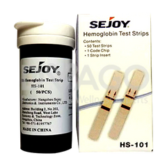 Strips for HemoGet Hemoglobin Meter 50 strips – HS 101
