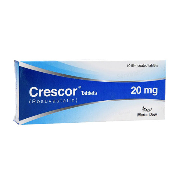 Crescor Tablets 20mg (1 Box = 10 Tablets)