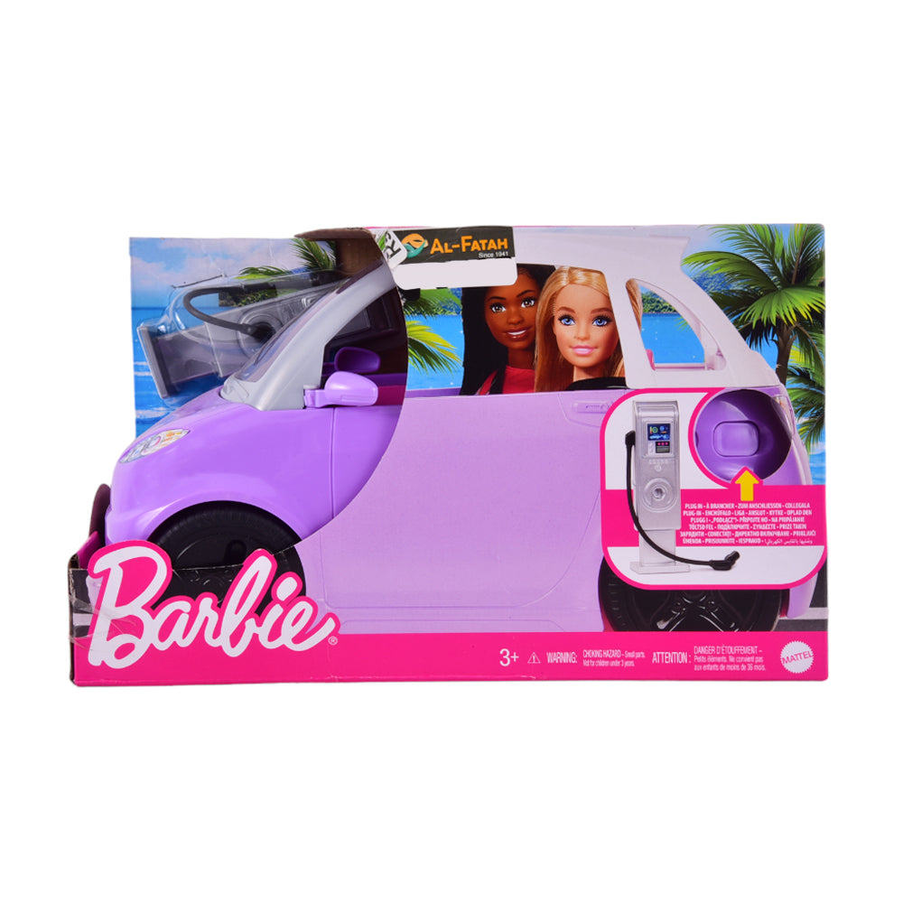 HJV36 BARBIE CAR WITH PETROL STATION A.I Default Title - MamasJan Toys