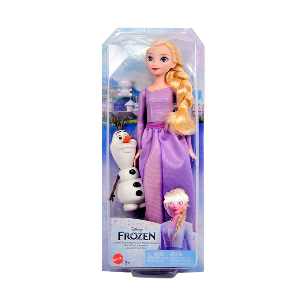 HLW67 DISNEY FROZEN DOLL ELSA & OLAF A.I Default Title - MamasJan Toys