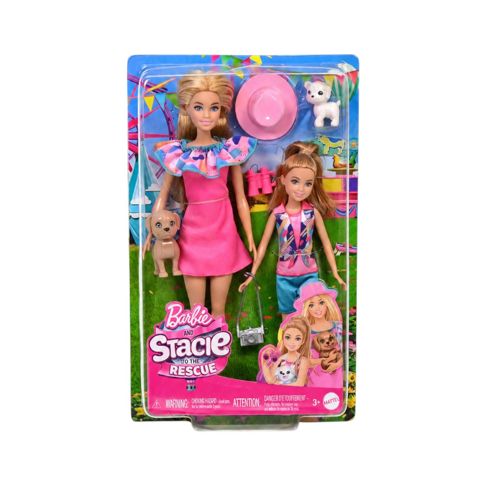 HRM09 BARBIE STACIE & BARBIE 2-PACK DOLL A.I Default Title - MamasJan Toys