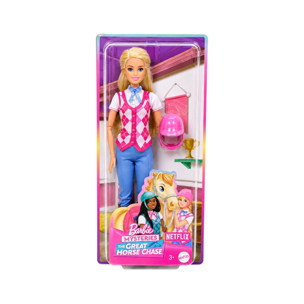 HXJ38 BARBIE THE GREAT HORSE CHASE DOLL A.I Default Title - MamasJan Toys