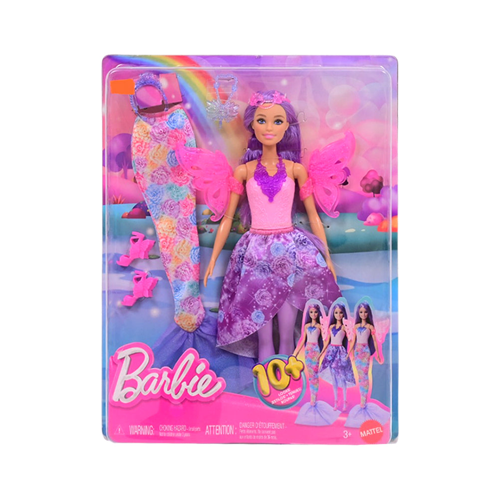 JCP74 BARBIE NEW FANTASY DRESS UP DOLL A.I Default Title - MamasJan Toys