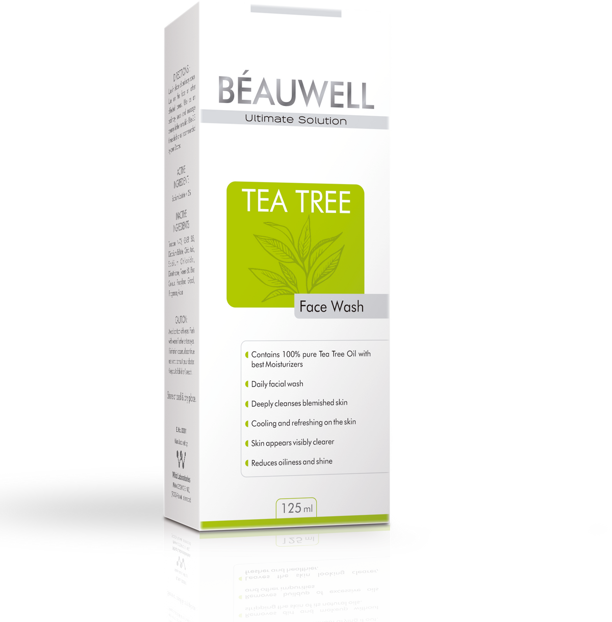 BEAUWELL TEATREEFACEWASH125ML TEATREEFACEWASH125 ML