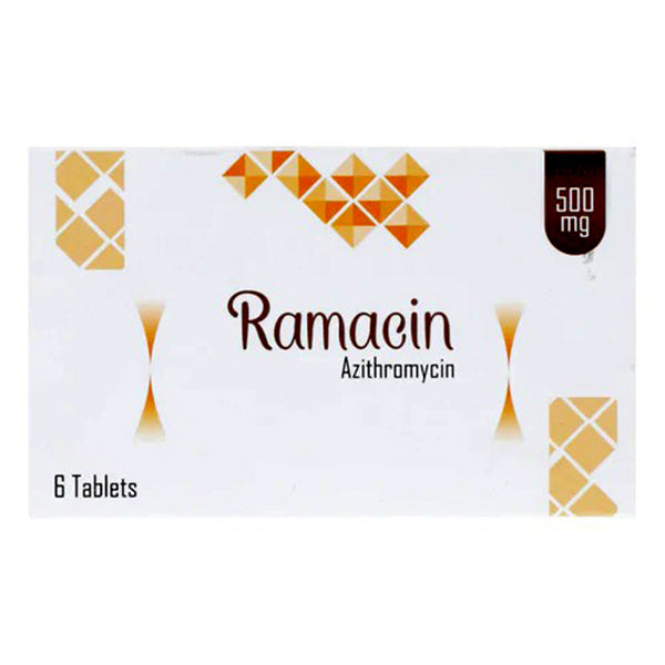 Ramacin Tablets 500mg  (1 Box = 6 Tablets)