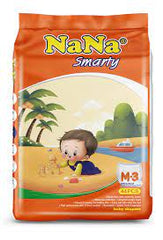Nana Smarty Baby Diapers Medium size 3 44Pcs