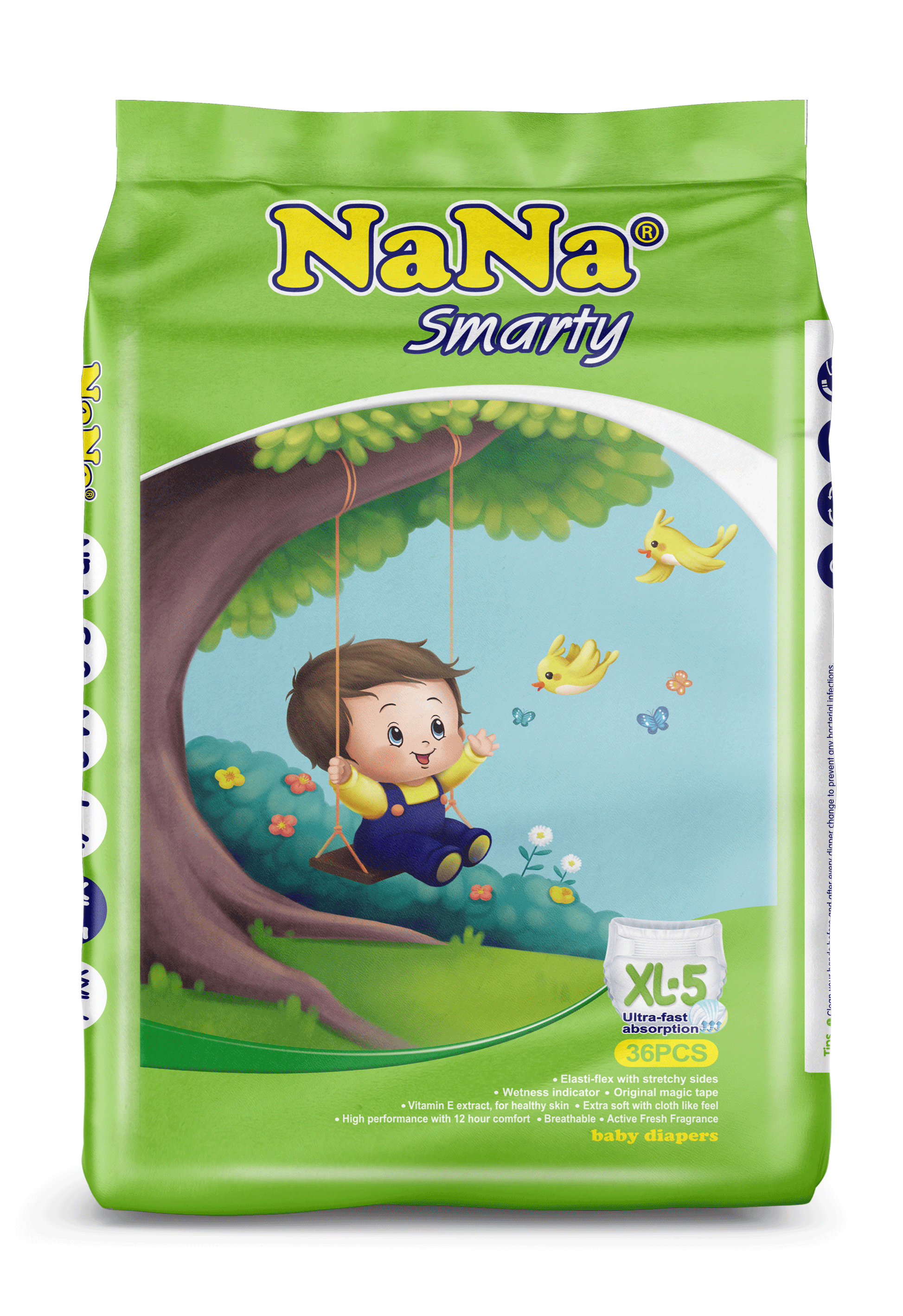 NANA SMARTY EXTRA LARGE 36PCS