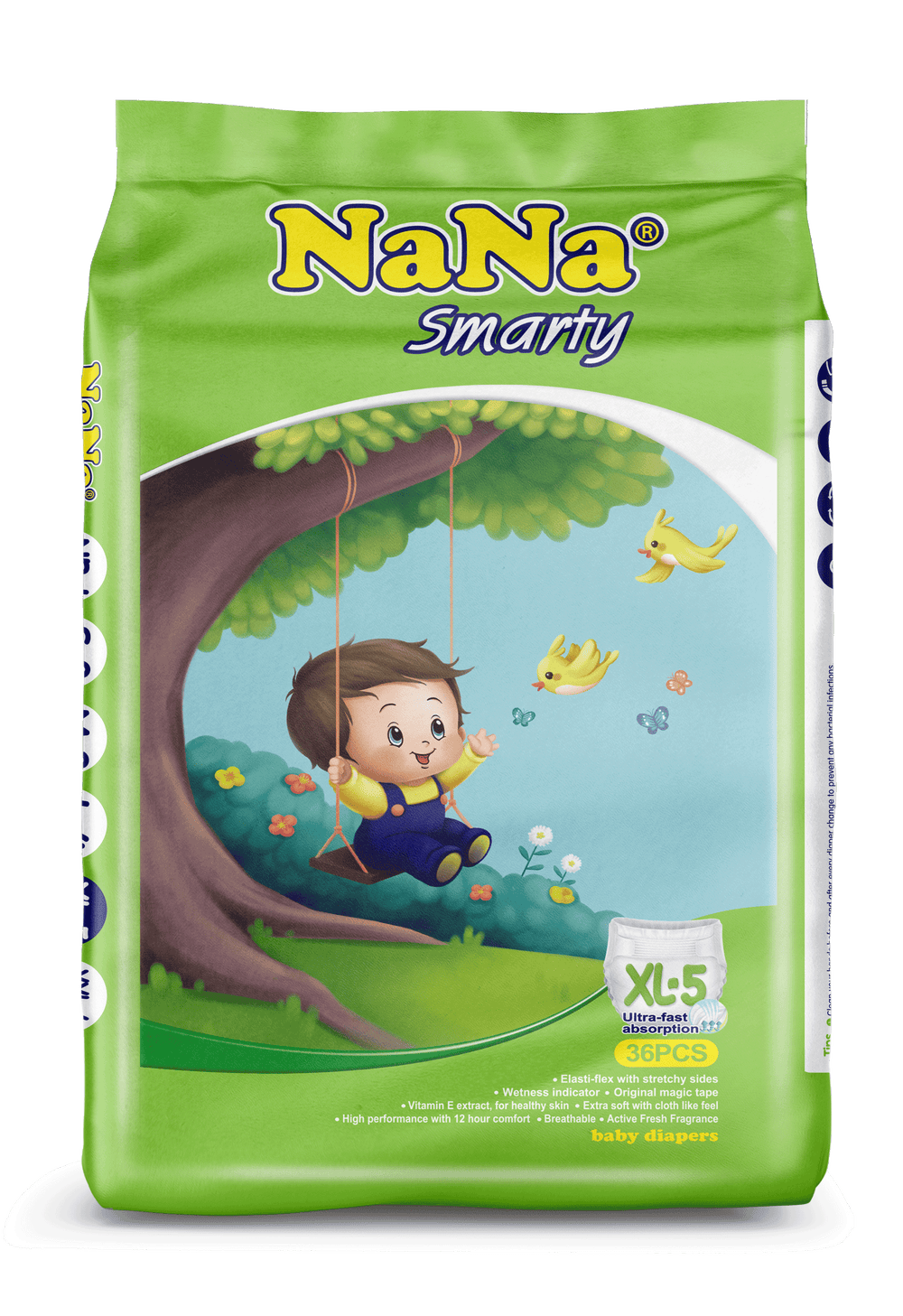 NANA SMARTY EXTRA LARGE 36PCS
