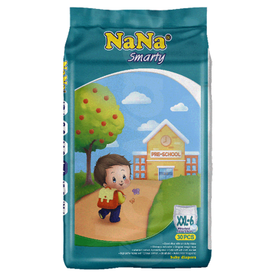 Nana Smarty Baby Diapers XXL size 6 30Pcs