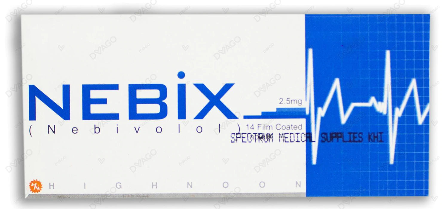 Nabiz Tablets 2.5mg (1 Box = 14 Tablets)