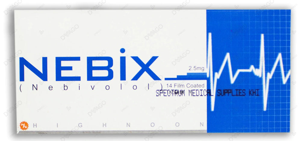 Nabiz Tablets 2.5mg (1 Box = 14 Tablets)