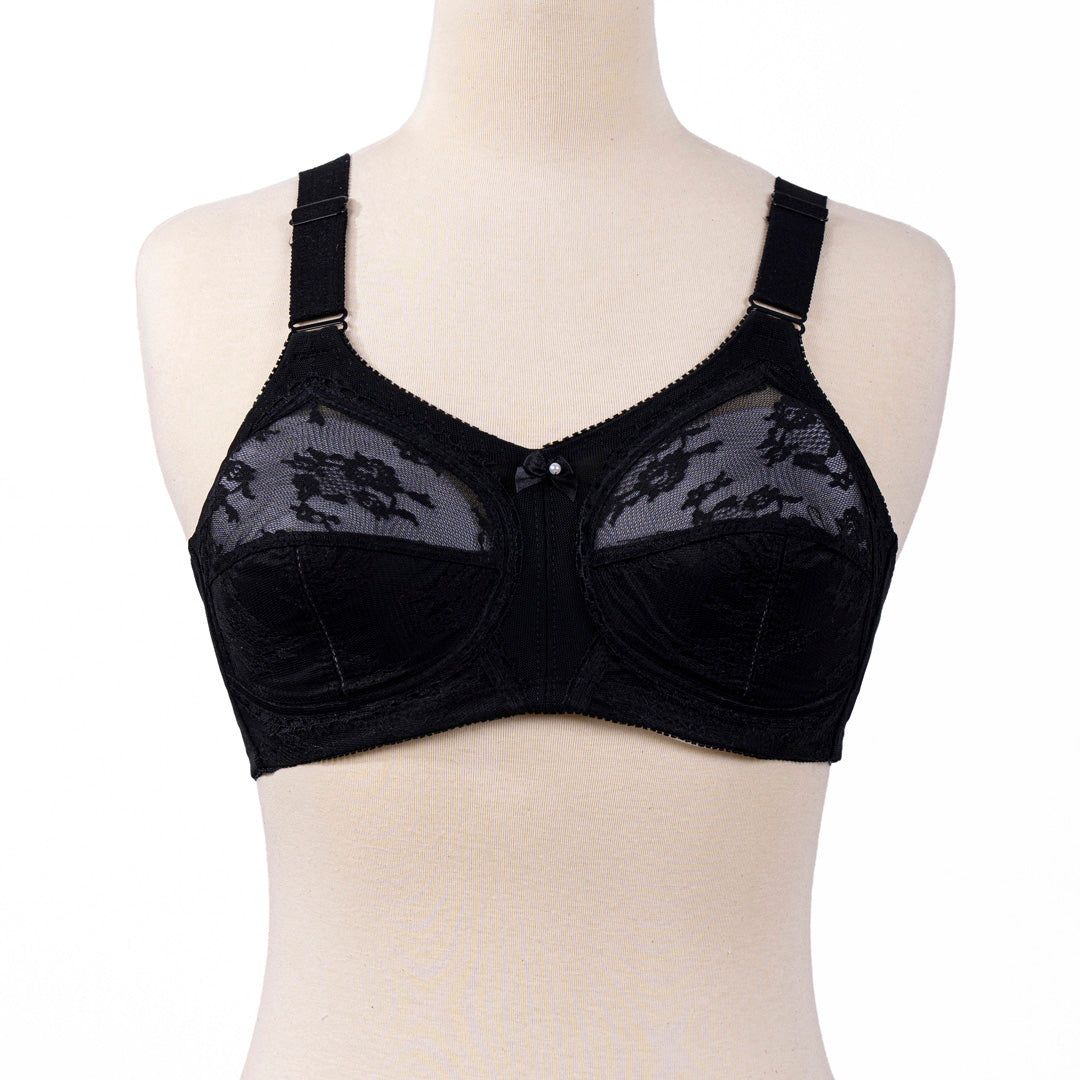 BELLEZA DOURINE LEAGUE BRA 004 BLACK 34-B - MamasJan Lingerie