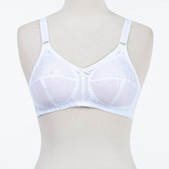 BELLEZA CLASSIC COTTON BRA WHITE 38-D / wihte - MamasJan Lingerie