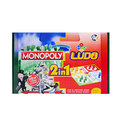 19921 2IN 1 MONOPOLY&LUDO Default Title - MamasJan Toys