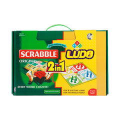 19923 SCRABBLE & LUDO 2IN1 (10+ YEAR) Default Title - MamasJan Toys