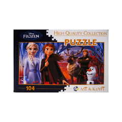 19930 DISNEY FROZEN PUZZLE 104PC SET H.T (3+ YEAR) Default Title - MamasJan Toys