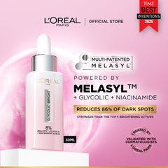 LOREAL GLYCOLIC BRIGHT ANTI DARK SPOT MELASYL SERUM 30ML Default Title - MamasJan skincare