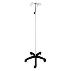 Iv Pole 4 Hooks 5 - The Healthcare Shop Pakistan