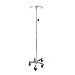 Iv Pole 4 Hooks Ss - The Healthcare Shop Pakistan