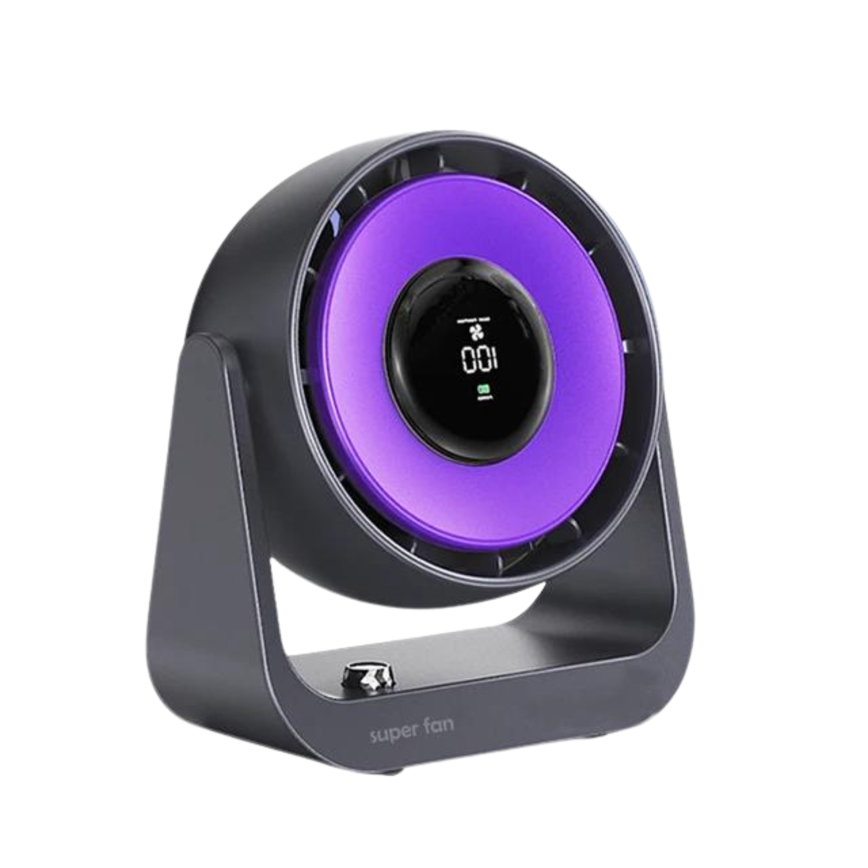 4000maAh Digital Display Portable Air Circulator Turbo Fan Default Title - MamasJan Phone & Accessories