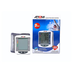 Atom Digital Blood Pressure Monitor Wrist 704 - The Healthcare Shop Pakistan
