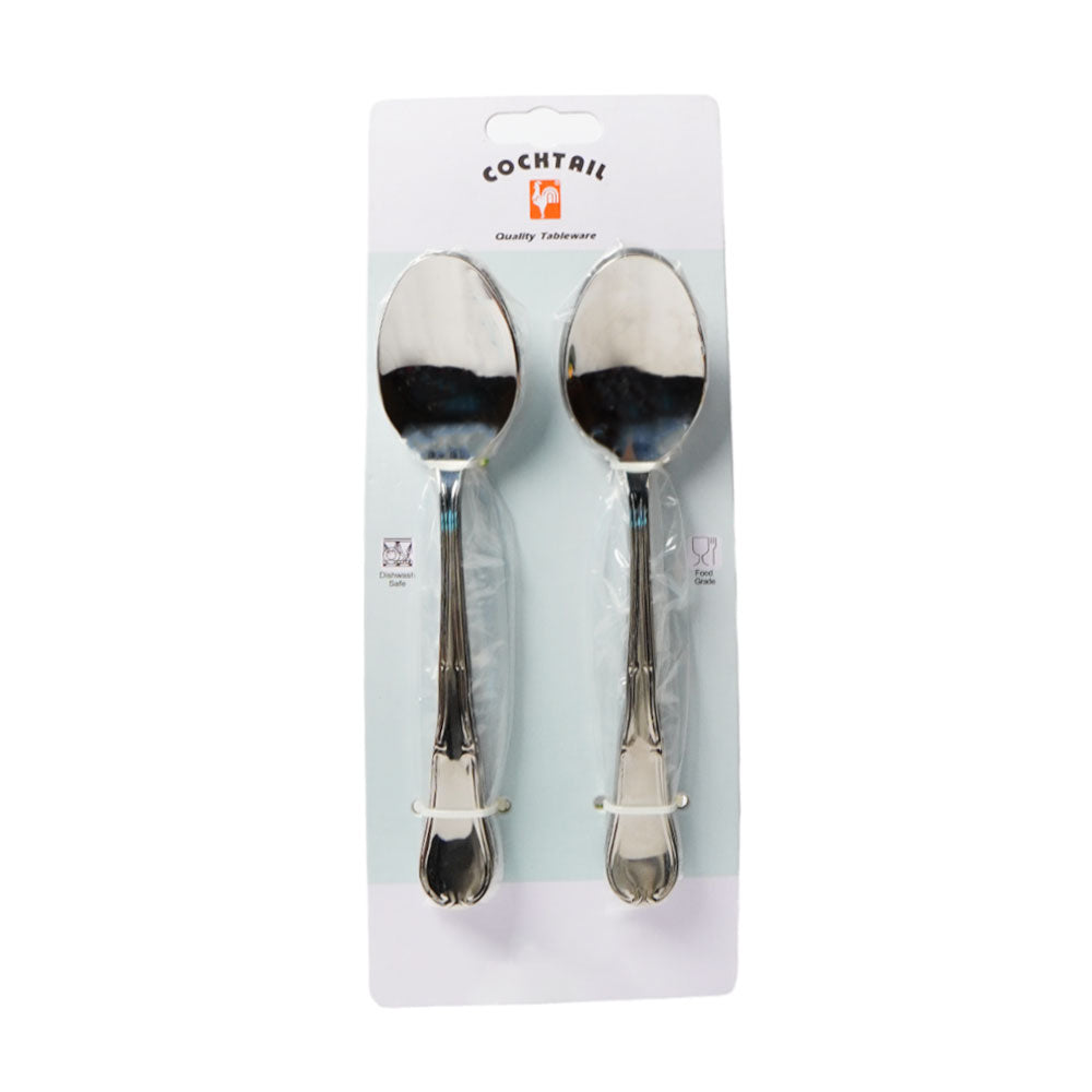 TABLE SPOON COCKTAIL 6PC SET 212 MIRROR Default Title - MamasJan Crockery