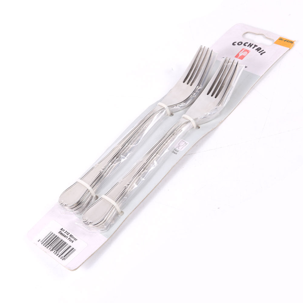 TABLE FORK COCKTAIL 6PC SET 212 MIRROR Default Title - MamasJan Crockery