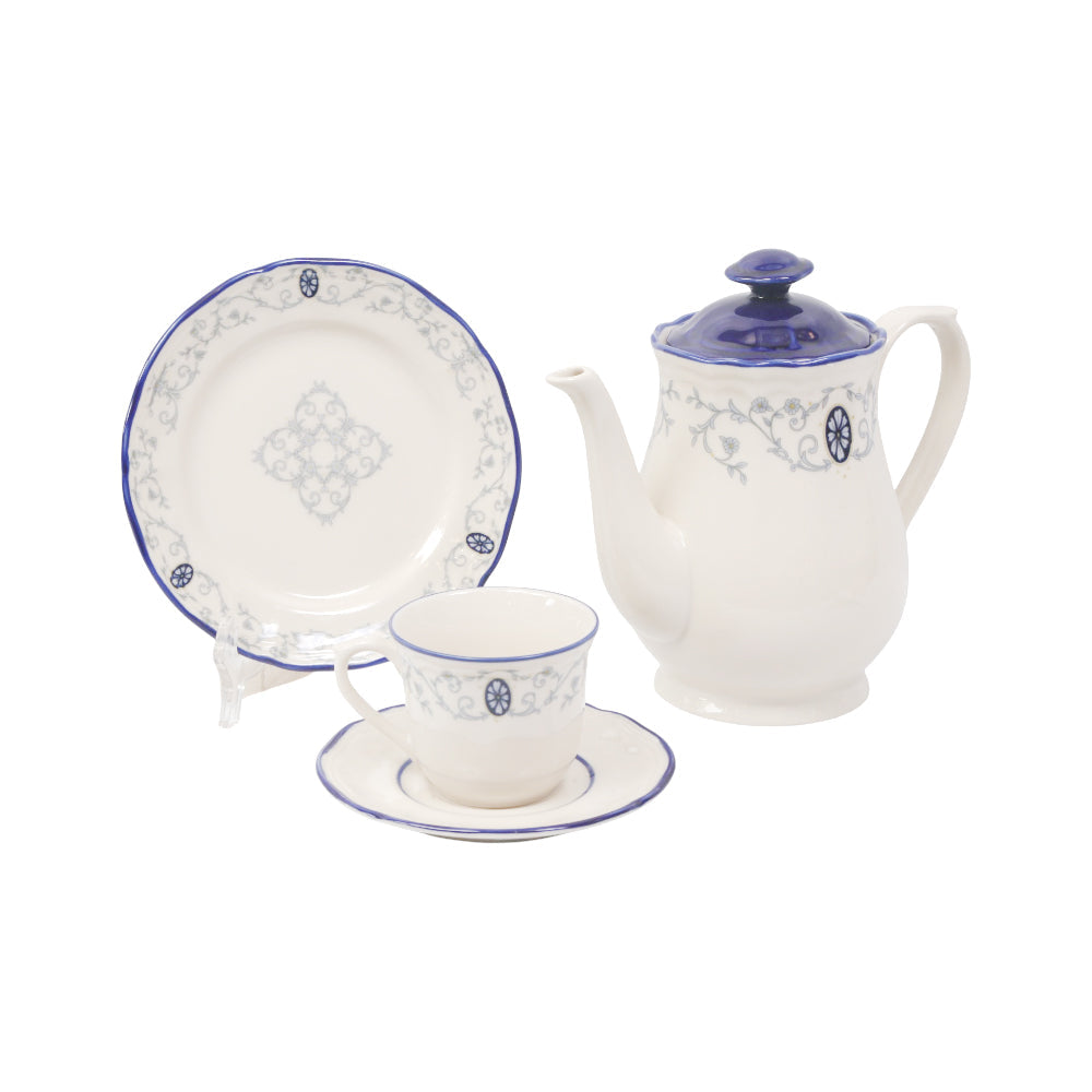 TEA SET ROYAL OF LONDON 24PC 0402T Default Title - MamasJan Crockery