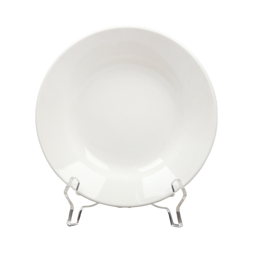 PLATE SOUP CAMEO 8INCH 21082 Default Title - MamasJan Crockery