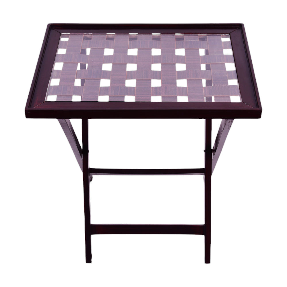 TEA TABLE FOLDING NET D-BROWN Default Title - MamasJan Household