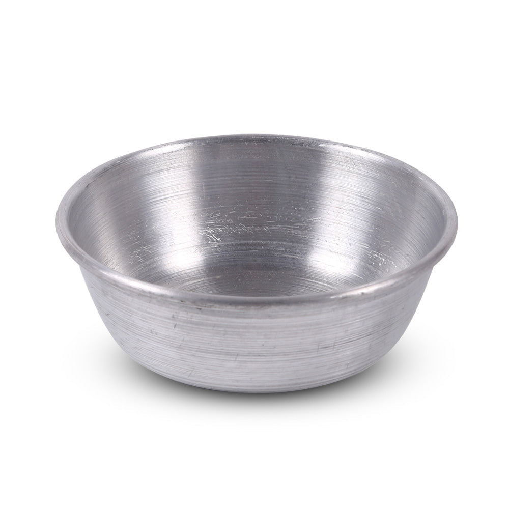 BOWL SILVER LARGE Default Title - MamasJan Crockery