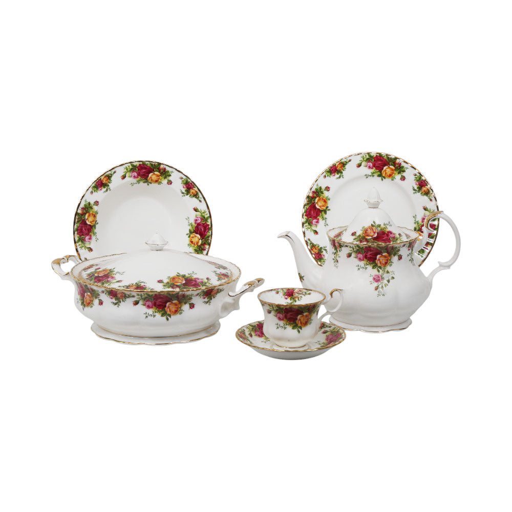 DINNER SET ROYAL ALBERT 98PC OCR Default Title - MamasJan Crockery