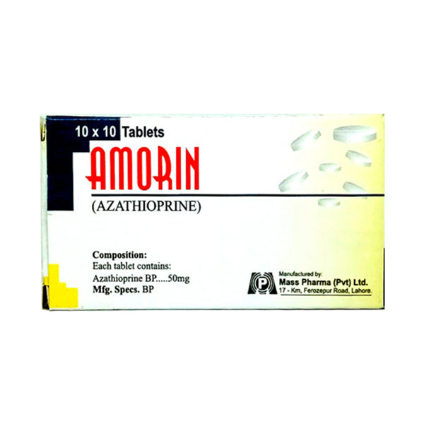 Amorin Tablets 50mg  (1 Strip = 10 Tablets)